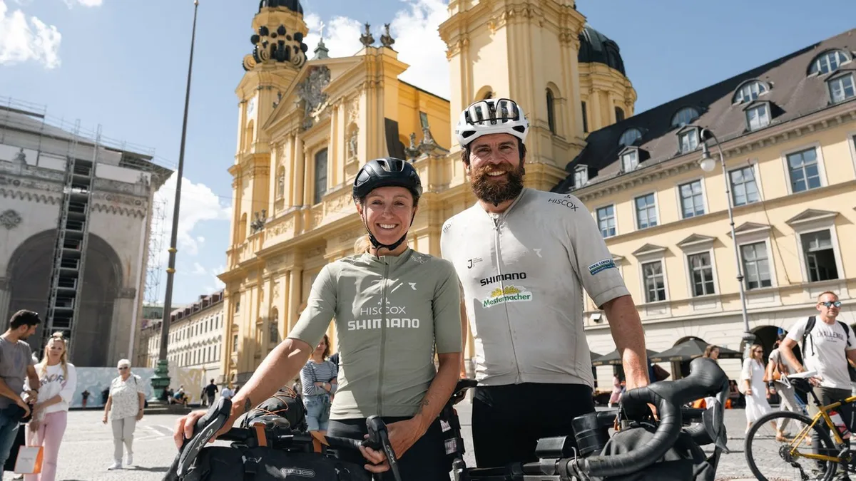 Extremsport: Geschafft: Extremsportler-Paar feiert Europa-Umrundung