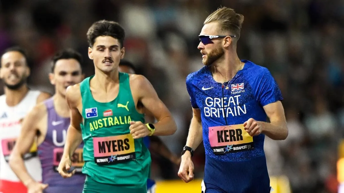 Aussie star Cam Myers dealt ‘bittersweet’ reality check from Josh Kerr in ‘perfect’ 1500m race at Ultimate Championship