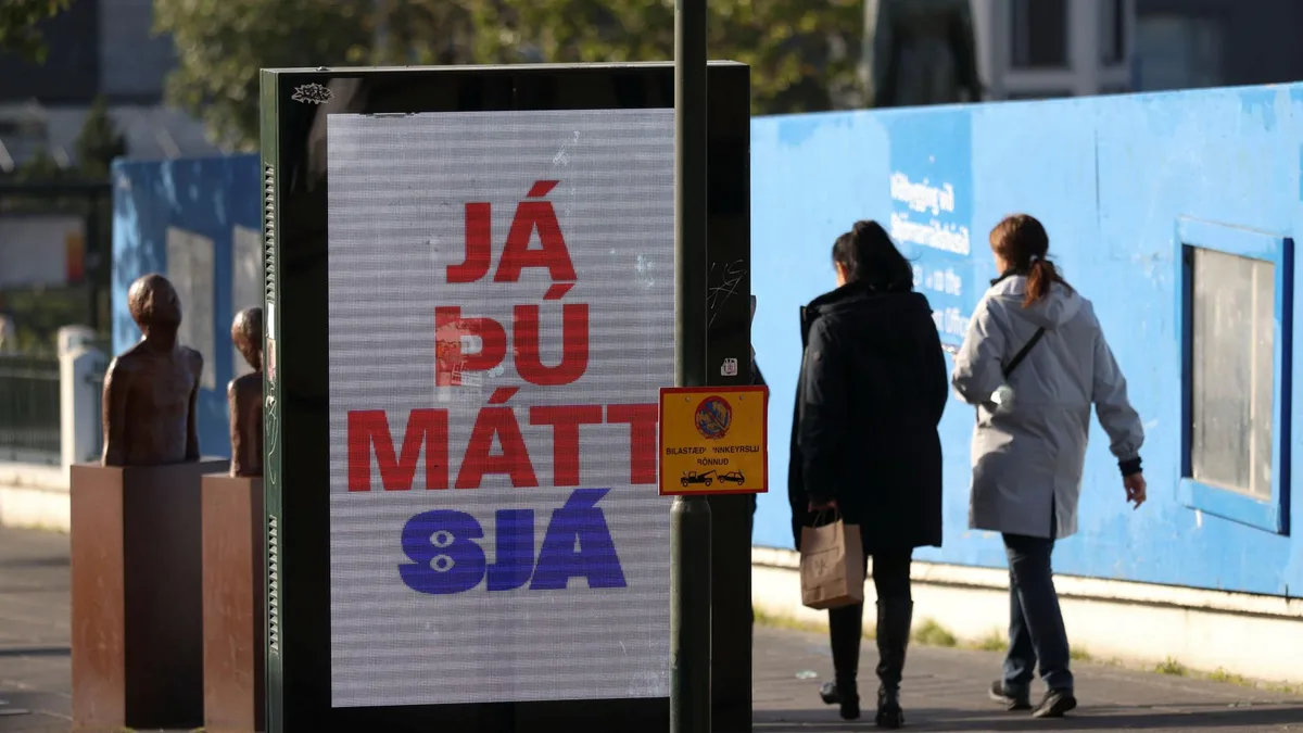 Knappes Rennen bei EU-Referendum in Island
