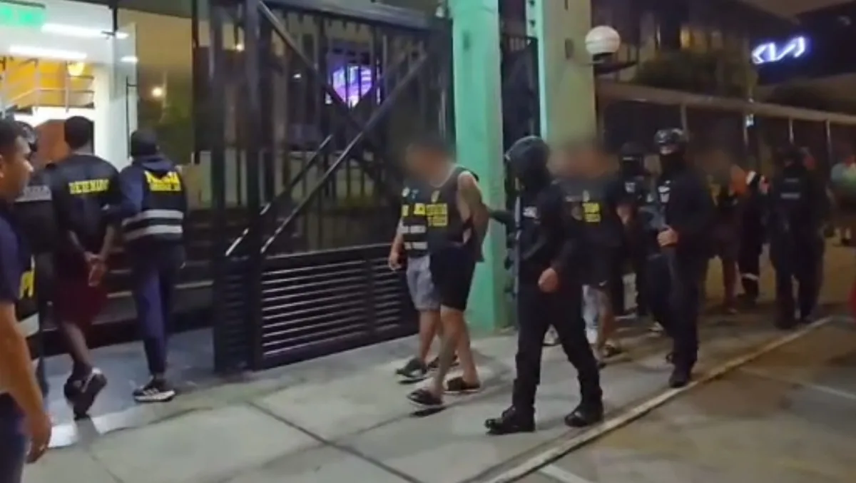 Policía peruana detuvo a seis venezolanos por presuntos nexos con el Tren de Aragua