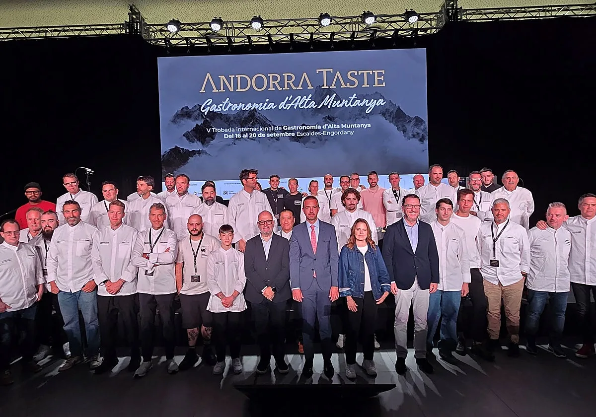 Manolo Franco cocina la memoria y Andorra Taste cuestiona cómo se construye la identidad gastronómica
