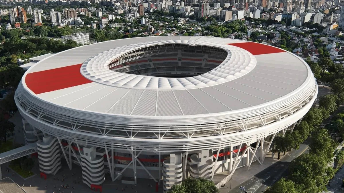 River presentó ante jueces y fiscales el proyecto para ampliar y techar el Monumental