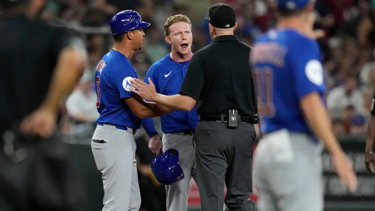 Cubs’ Crow-Armstrong livid with umpires over missed balk call