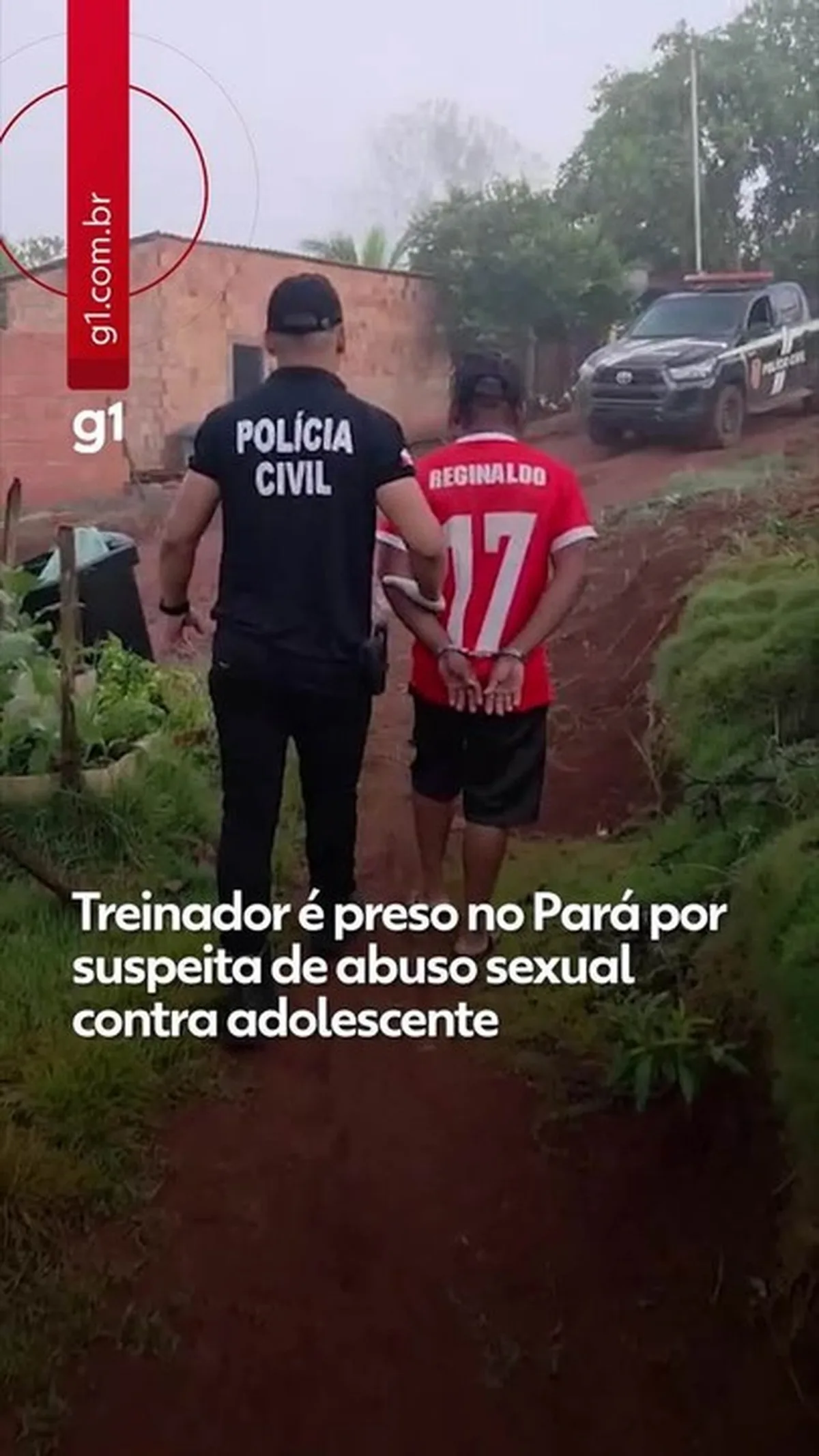 Treinador é preso em Medicilândia por suspeita de abuso sexual contra adolescente
