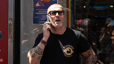 El líder de Desokupa se sienta este jueves ante el juez por posibles delitos de injurias y calumnias contra la fiscal Susana Gisbert