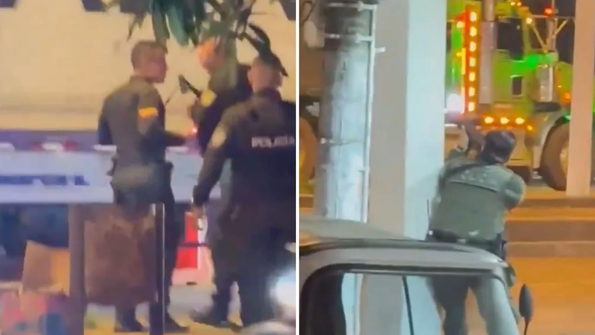Ataque con drones deja tres policías heridos en estación de Pailitas, Cesar