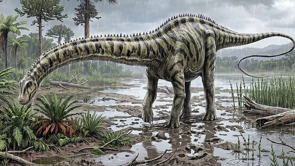 Hallan en Teruel el primer diplodocus identificado fuera de Norteamérica: vivió hace 150 millones de años y medía 25 m