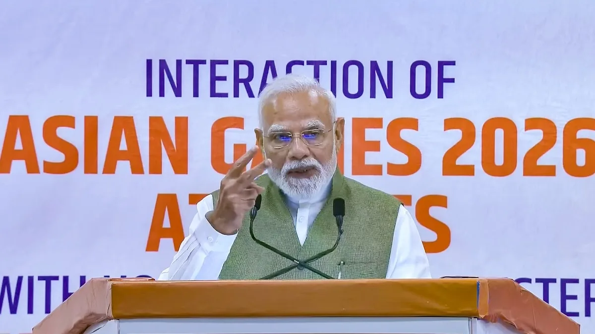 PM Modi links Asian Games success to new India, backs ambition to host 2036 Olympics