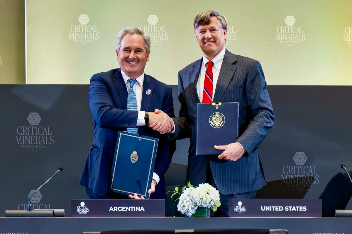 Estados Unidos envía a sus dos principales funcionarios para la región a la Argentina para impulsar el Corredor Andes-Atlántico