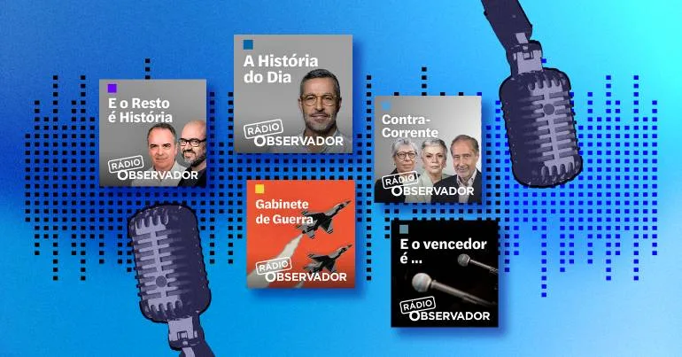 Observador lidera ranking de podcasts, com 4 no top 10