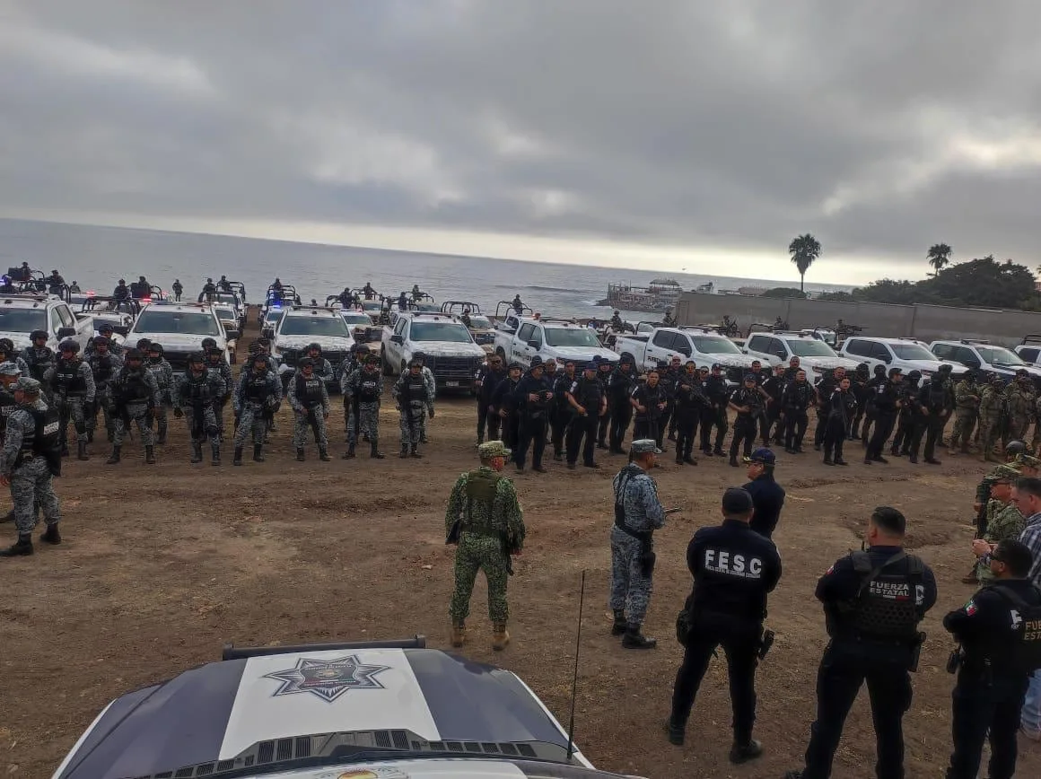 Despliegan más de mil elementos policiales para encontrar a empresario secuestrado en parque turístico de Baja California