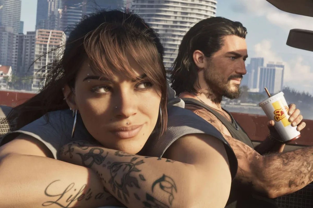 Люсия с пирсингом и Джейсон — на новых скриншотах GTA 6