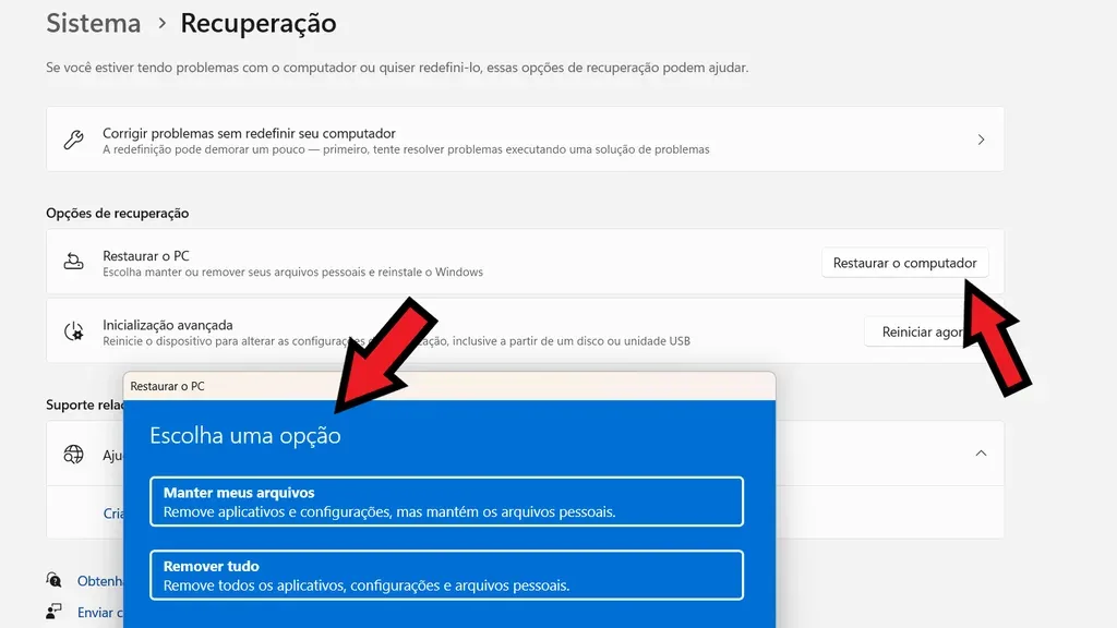 Como formatar e restaurar o Windows 11: passo a passo sem perder arquivos