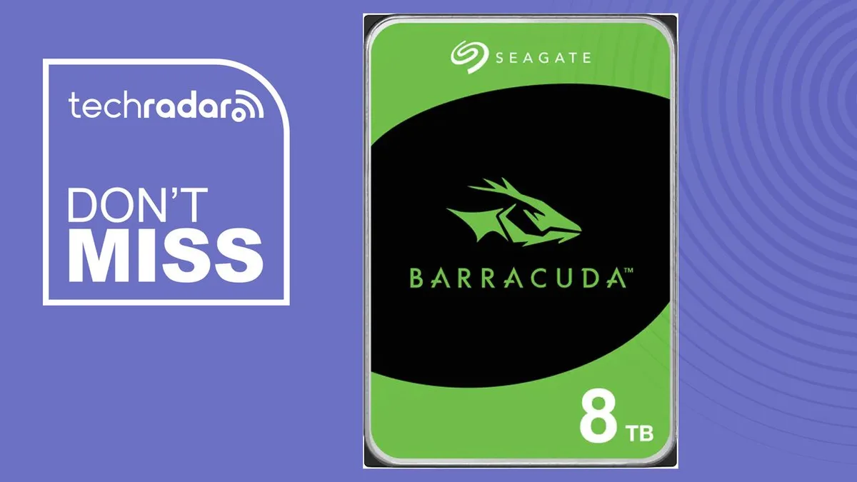 Seagate's 8TB BarraCuda drops to $250 at Best Buy — and it's the internal hard drive I'd grab for cheap DAS storage