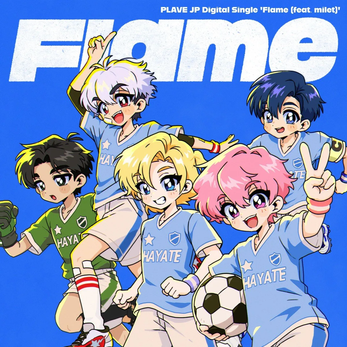 플레이브, 日 싱어송라이터와 협업…9월 3일 ‘Flame’ 발매