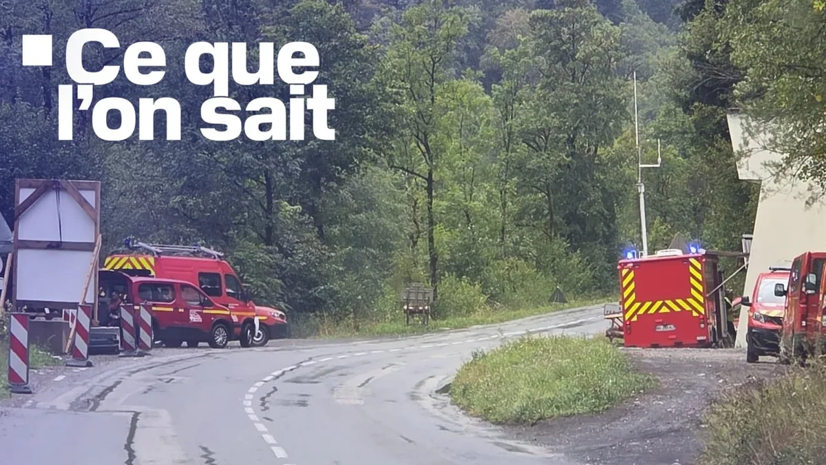 Lave torrentielle, site de canyoning fermé, alerte météo: ce que l'on sait de la mort d'un homme de 30 ans dans une coulée de boue à Sixt-Fer-à-Cheval