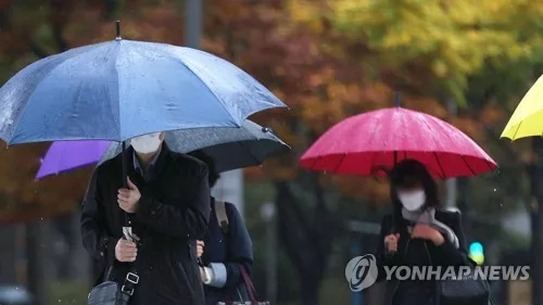 충북 30∼80㎜ 비…낮 최고 23도