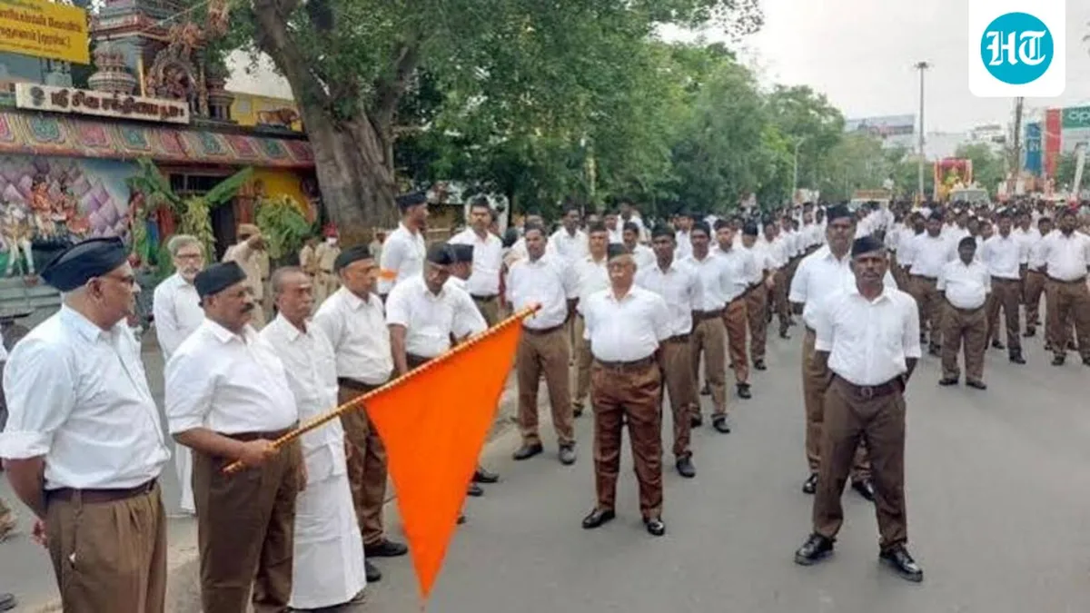 Madras HC allows RSS route marches on Oct 25, Nov 1; slams TN police over repeated rejections
