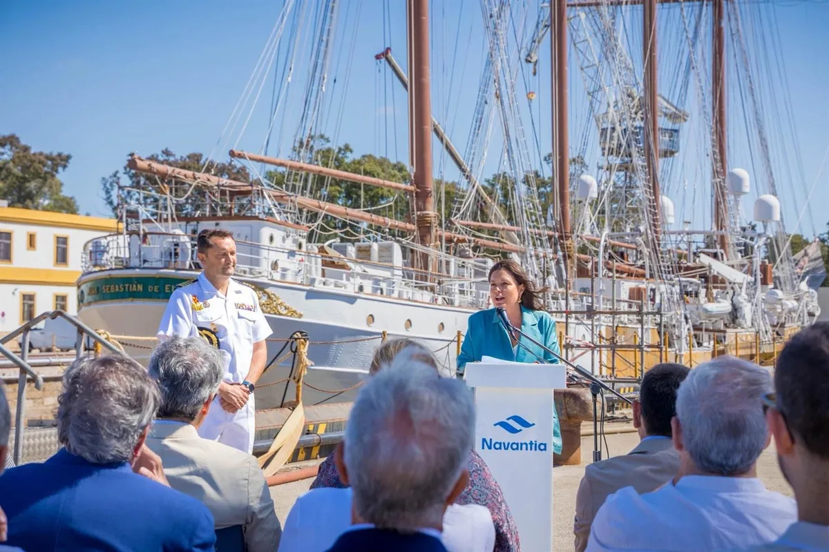 San Fernando (Cádiz) otorga el Premio Cortes al buque escuela Juan Sebastián Elcano antes de su centenario en 2027