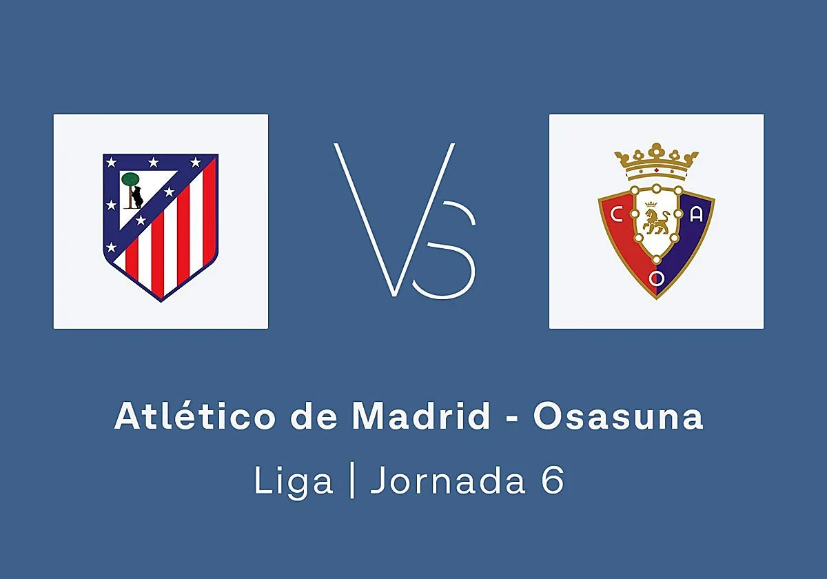 Atlético de Madrid - Osasuna, en directo: resultado, ganador y goles del partido de la Liga hoy, en vivo