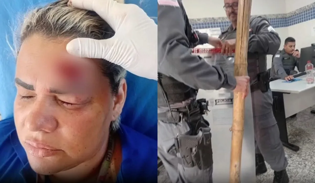 Monitora leva pauladas após chamar atenção de aluna em Aracruz