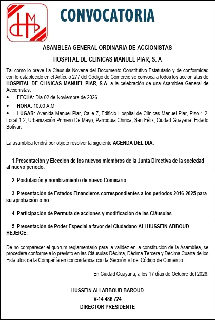 Convocatoria