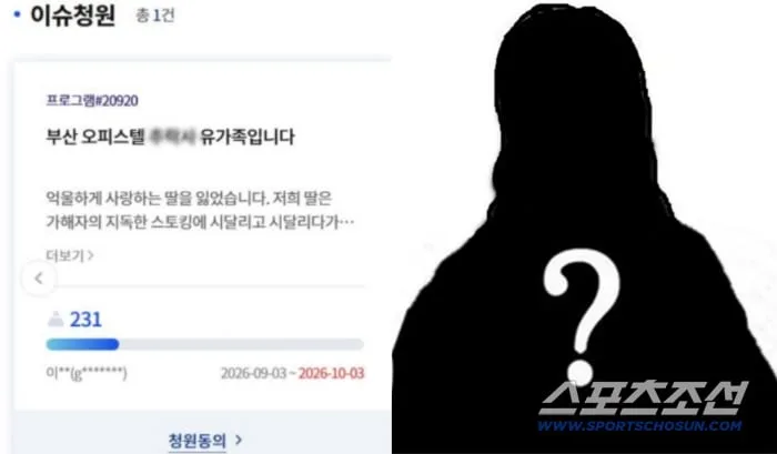 "KBS 출연중인 유명배우, 부산 추락사 가해자 누나"…유족 주장 ‘파장’