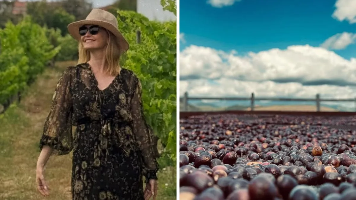 Atriz global recupera fazenda de 180 hectares que estava parada e dá novo destino ao local com produção de café