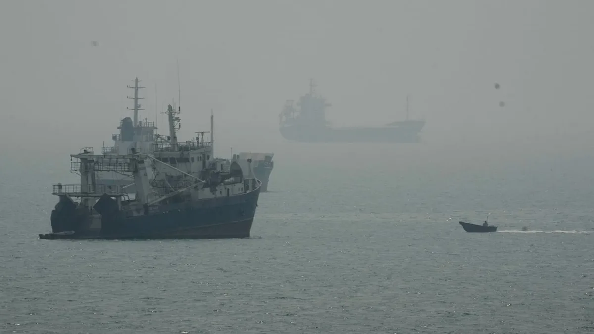 1 dead after Iranian commercial ship struck near Strait of Hormuz, Iranian media say